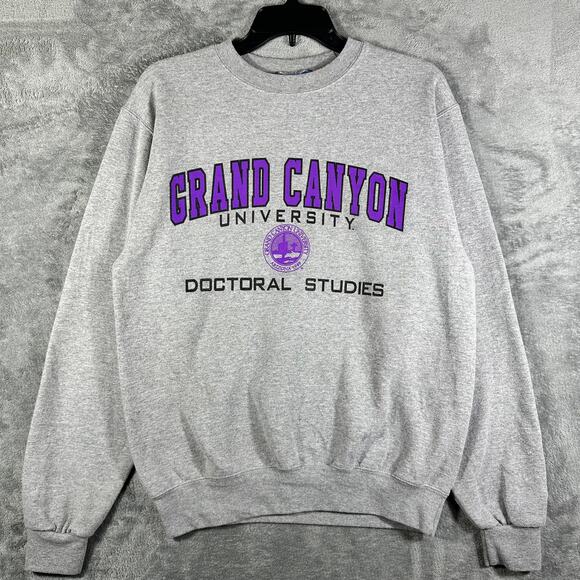 Champion Grand Canyon University Sweatshirt Men's S Crewneck Eco Fleece Graphic - Picture 1 of 7